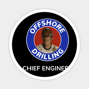 Oil & Gas Offshore Drilling Classic Series - Chief Engineer Magnet